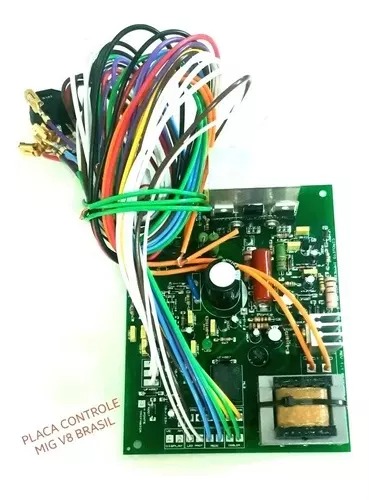 Placa Controle Solda Mig 250/400a Trifásica V8 Brasil